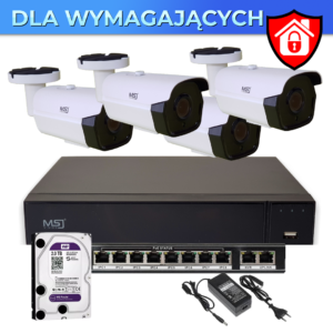 zestaw monitoringu IP NVR6109PRO, 8304 3Mpx Bielak-Systemy