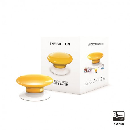 Fibaro The Button FGPB-101-4 żółty