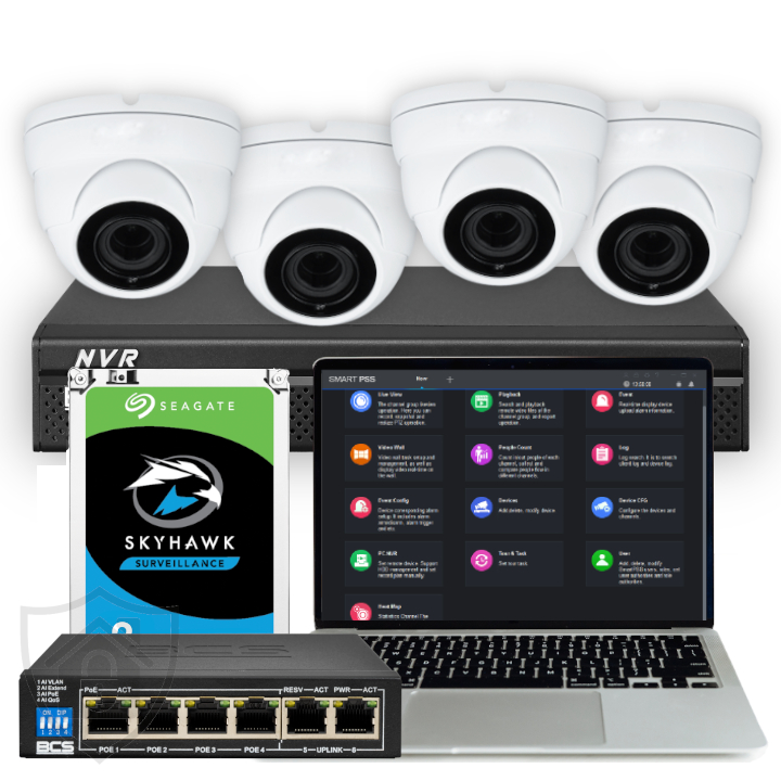 System monitoringu IP dla domu, małej firmy