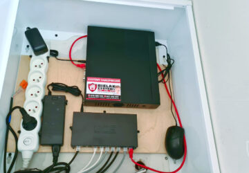 Instalacja monitoring IP z kamerą obrotową PTZ w Karpnikach