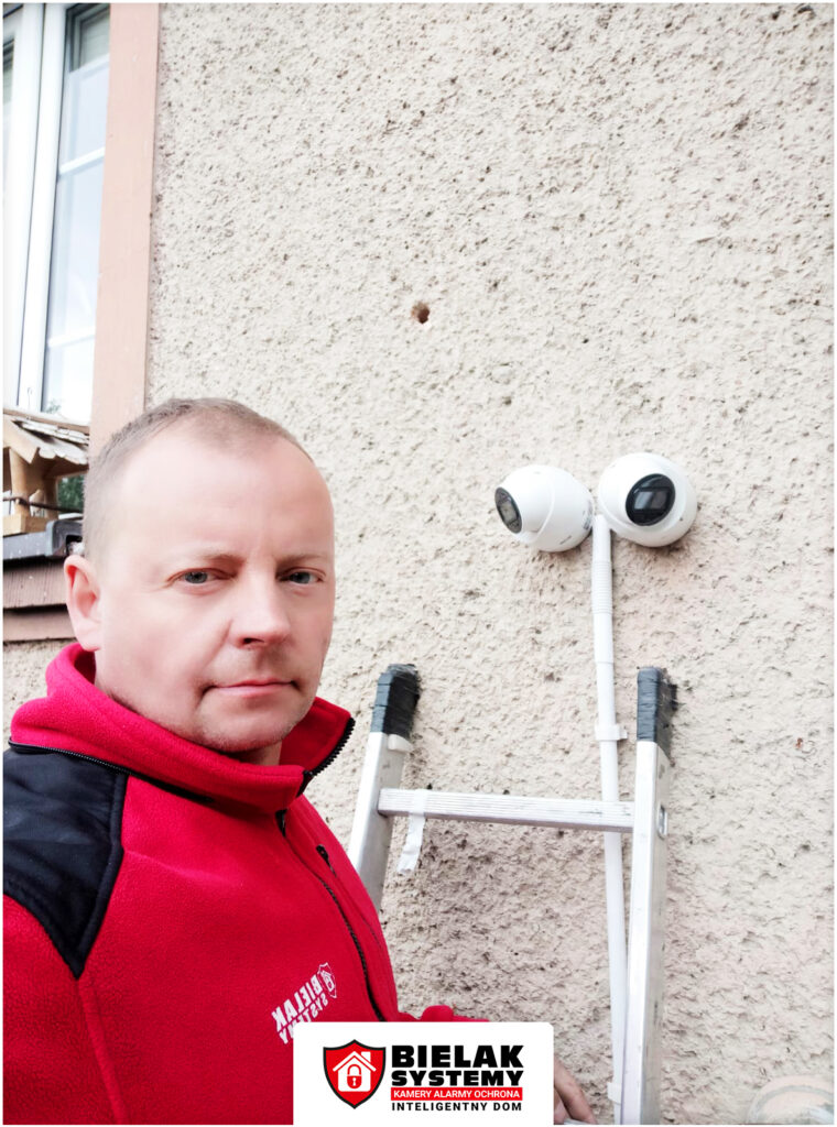 Instalacja monitoringu kamery na budynek Wspólnoty Mieszkaniowej we Lwówku Śląskim